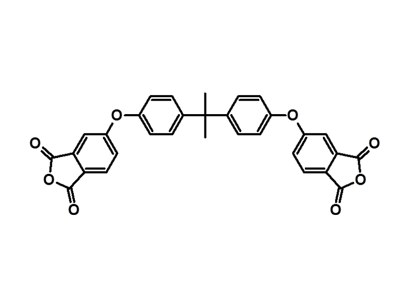 2,2-Bis[4-(3,4-dicarboxyphenoxy) phenyl]propanedianhydride (BPADA) 38103-06-9 C31H20O8