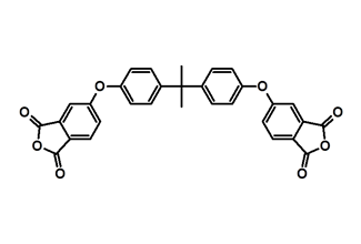 2,2-Bis[4-(3,4-dicarboxyphenoxy) phenyl]propanedianhydride (BPADA) 38103-06-9 C31H20O8
