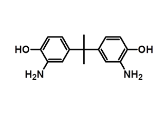 2,2-Bis(3-amino-4-hydroxylphenyl)propane (BAP) 1220-78-6 C15H18N2O2