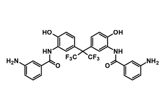 Benzamide, N,N'-[[2,2,2-Trifluoro-1-(Trifluoromethyl)ethylidene]bis(6-Hydroxy-3,1-Phenylene)]bis[3-Amino- (M-6FDAP) 220426-92-6 C27H26N2O2