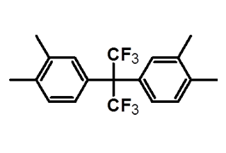 2,2-Bis(3,4-Dimethylphenyl) Hexafluoropropane (6FXY) 65294-20-4 C19H18F6