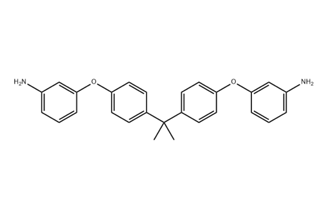 2,2'-Bis[4-(3-Aminophenoxy)pheny]propane (m-BAPP) 87880-61-3 C27H26N2O2