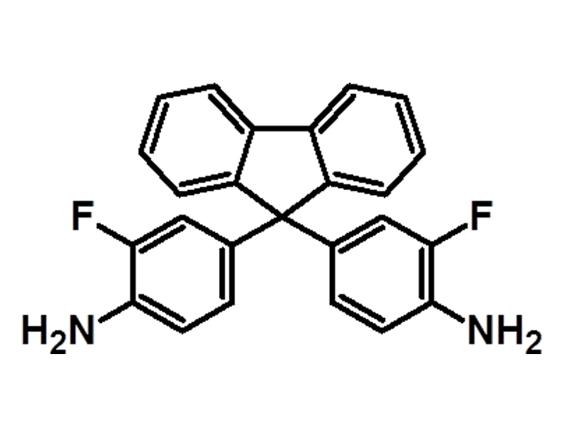 9,9-Bis(3-fluoro-4-aminophenyl) Fluorene (FFDA) 127926-65-2 C25H18F2N2