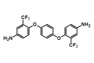 1,4-Bis(4-amino-2-trifluoromethylphenoxy)benzene (6FAPB) 94525-05-0 C20H14F6N2O2