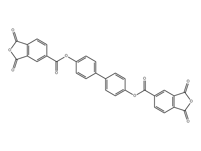 5-Isobenzofurancarboxylic Acid, 1,3-Dihydro-1,3-Dioxo-, 5,5'-[1,1'-Biphenyl]-4,4'-Diyl Ester 10340-81-5 C30H14O10