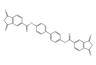 5-Isobenzofurancarboxylic Acid, 1,3-Dihydro-1,3-Dioxo-, 5,5'-[1,1'-Biphenyl]-4,4'-Diyl Ester 10340-81-5 C30H14O10