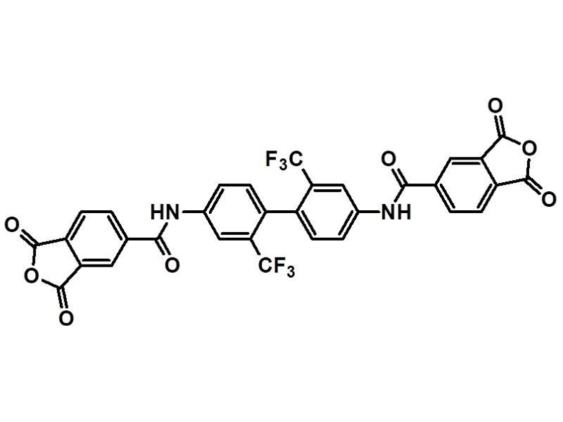 N-[4-[4-[(1,3-Dioxo-2-Benzofuran-5-Carbonyl)amino]-2-(Trifluoromethyl)phenyl]-3-(Trifluoromethyl)phenyl]-1,3-Dioxo-2-Benzofuran-5-Carboxamide (TA-TFMB ) 1226511-56-3 C32H14F6N2O8