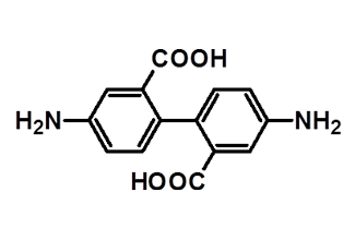 4,4'-Diamino-[1,1'-Biphenyl]-2,2'-Dicarboxylic Acid (2,2`-DCB) 17557-76-5 C14H12N2O4