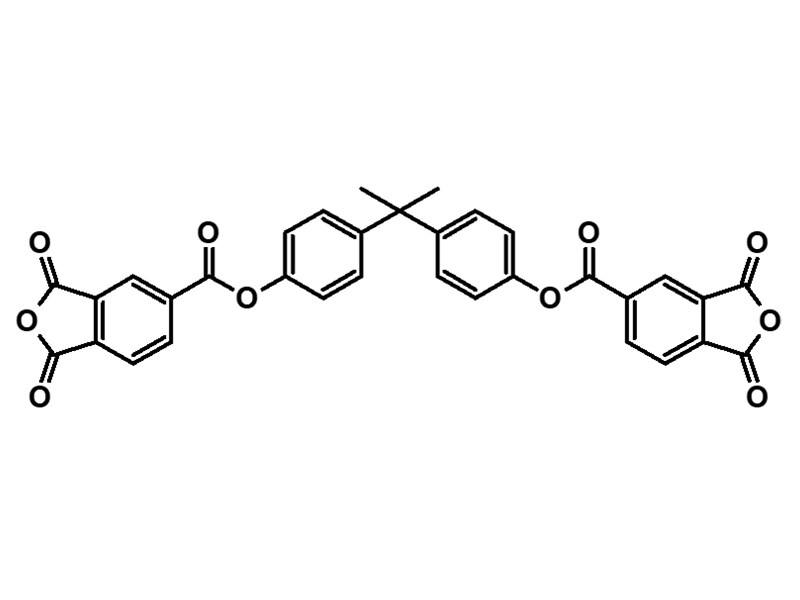 5-Isobenzofurancarboxylic Acid, 1,3-Dihydro-1,3-Dioxo-, 5,5'-[(1-Methylethylidene)di-4,1-Phe Nylene] Ester (BPEDA) 2770-50-5 C33H20O10