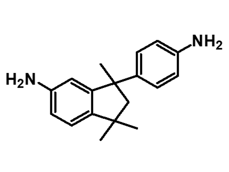 3-(4-Aminophenyl)-1,1,3-Trimethyl-5- Indanamine (PIDN) 54628-90-9 C18H22N2