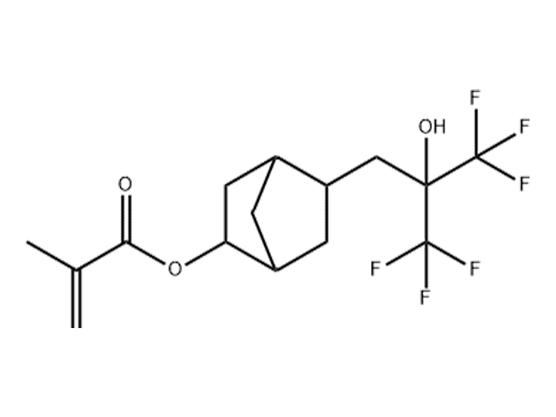 2-Propenoic Acid, 2-Methyl-, 5-[3,3,3-Trifluoro-2-Hydroxy-2-(Trifluoromethyl)propyl] Bicyclo[2.2.1]hept-2-Yl Ester 617711-94-1 C15H18F6O3