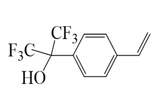 1,1,1,3,3,3-Hexafluoro-2-(4-Vinylphenyl)-Propan-2-Ol 2386-82-5 C11H8F6O