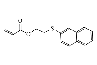 2-Propenoic Acid 2-(2-Naphthalenylthio)ethyl Ester 897049-32-0 C15H14O2S