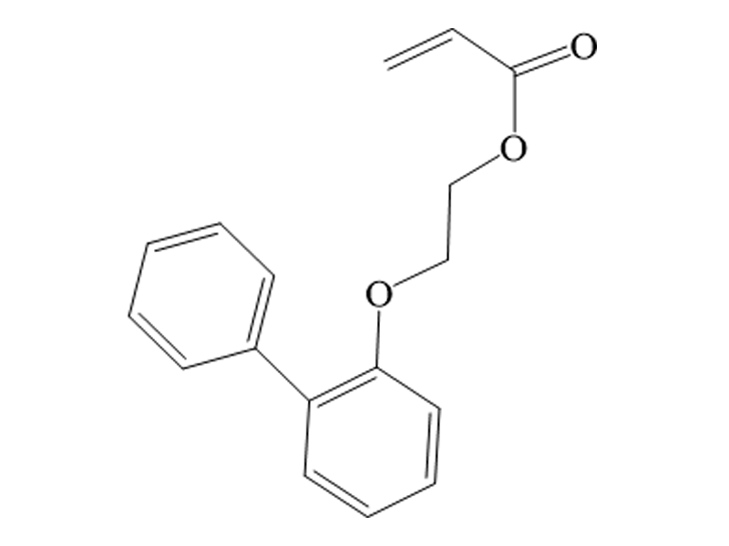2-Propenoic Acid 2-([1,1'-Biphenyl]-2-Yloxy) ethyl Ester 91442-24-9 C17H16O3