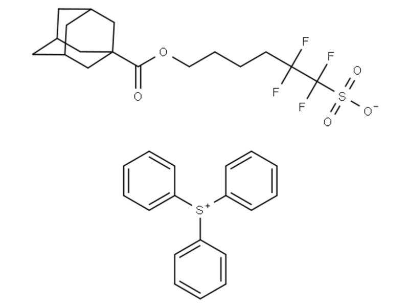 Triphenylsulfonium 1,1,2,2-Tetrafluoro-6-(1-Adamantanecarbonyloxy)hexane-1-Sulfonate 1204700-15-1 C18H15S2C17H23F4O5S