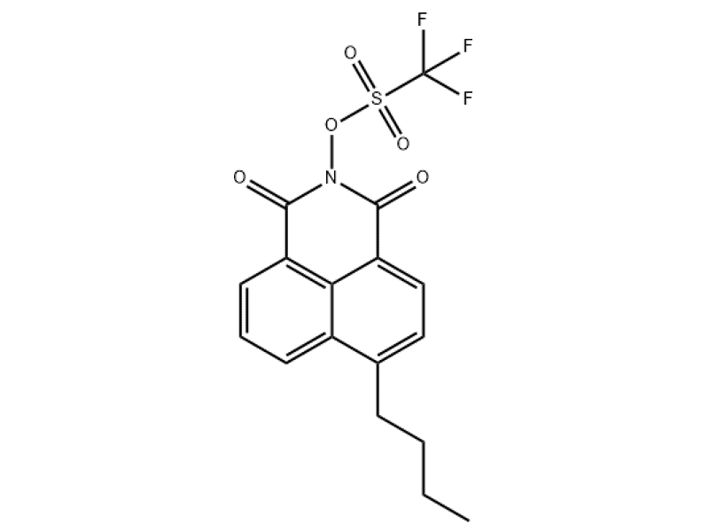 6-butyl-1,3-dioxo-1H-benzo[de]isoquinolin-2(3H)-yl trifluoromethanesulfonate 1610827-31-0 C17H14F3NO5S
