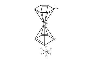 Iron(1+), (.Eta.5-2,4-Cyclopentadien-1-Yl)(1,2,3,4,5,6-.Eta.)-(1-Methylethyl)benzene-, Hexafluorophosphate(1-) 32760-80-8 C14H7F6FeP