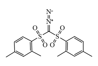 Benzene,1,1'-[(diazomethylene) bis(sulfonyl)] bis[2,-4-dimethyl- 39153-56-5