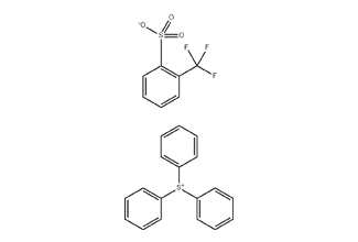 Triphenylsulfonium o-trifluoromethylbenzene sulfonate 425670-97-9 C25H19F3O3S2