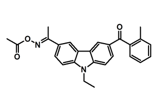 1-[9-Ethyl-6-(2-Methylbenzoyl)-9h-Carbazol-3-Yl]ethanone 1-(O-Acetyloxime) 478556-66-0 C26H24N2O3