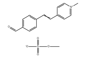 N-Methyl-4-(P-Formylstyryl)pyridinium Methylsulfate 74401-04-0 C16H17NO5S