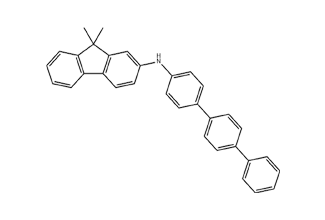 9,9-Dimethyl-N-[1,1':4',1''-Terphenyl]-4-Yl-9h-Fluoren-2-Amine 1179529-07-7 C33H27N