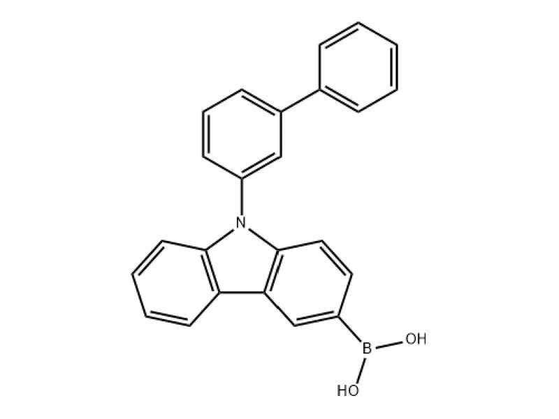9-(Biphenyl-3-Yl)-Carbazol-3-Yl Boronic Acid 1416814-68-0 C24H18BNO2
