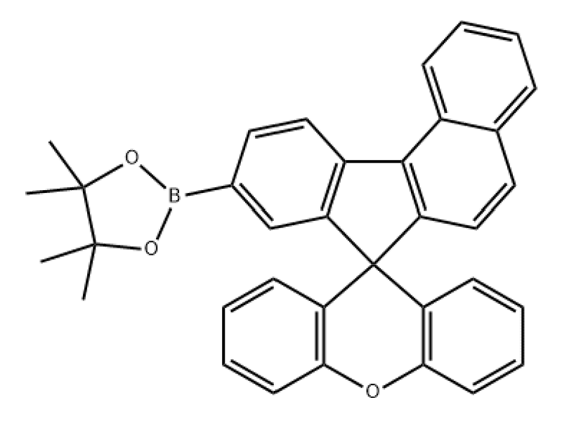 Spiro[7H-benzo[c]fluorene-7,9′-[9H]xanthene]-9- (4,4,5,5-tetramethyl-1,3,2-dioxaborolan-2-yl) 2192306-78-6 C35H29BO3