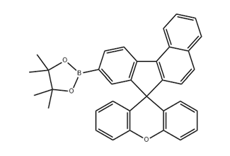 Spiro[7H-benzo[c]fluorene-7,9′-[9H]xanthene]-9- (4,4,5,5-tetramethyl-1,3,2-dioxaborolan-2-yl) 2192306-78-6 C35H29BO3