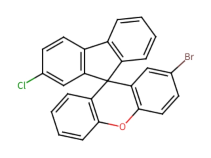 2-Bromo-2-Chlorospiro[fluorene-9,9'-Xanthene] 2375669-47-7 C25H14BrClO