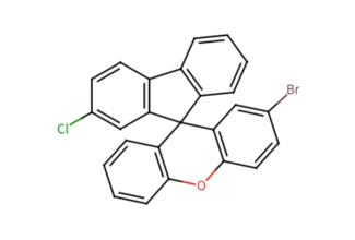 2-Bromo-2-Chlorospiro[fluorene-9,9'-Xanthene] 2375669-47-7 C25H14BrClO