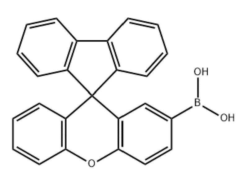 Boronic Acid, B-Spiro[9h-Fluorene-9,9'-[9h]xanthen]-2'-Yl- 2396648-06-7 C25H15BrO