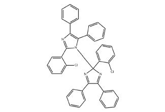 2,2'-Bis(2-Chlorophenyl)-4,4',5,5'-Tetraphenyl-1,2'-Biimidazole 7189-82-4 C42H28Cl2N4