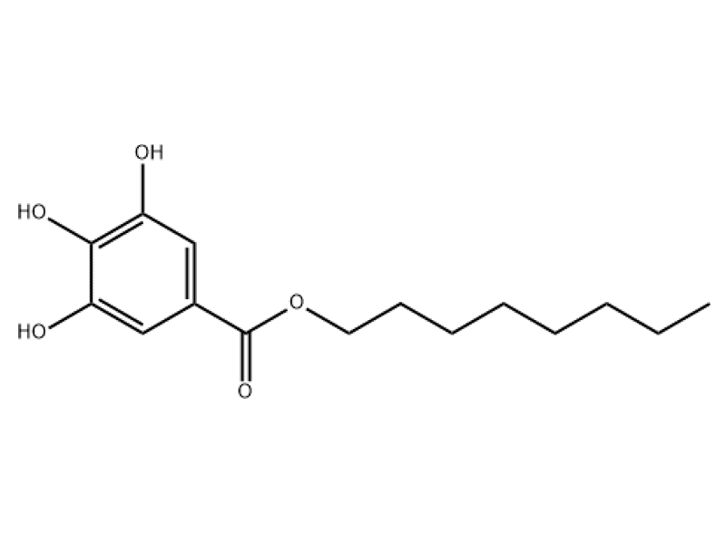 Octyl Gallate 1034-01-1 C15H22O5