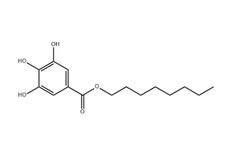 Octyl Gallate 1034-01-1 C15H22O5