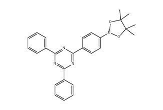 2,4-Diphenyl-6-[4-(4,4,5,5-Tetramethyl-1,3,2-Dioxaborolan-2-Yl)phenyl]-1,3,5-Triazine 1219956-23-6 C27H26BN3O2