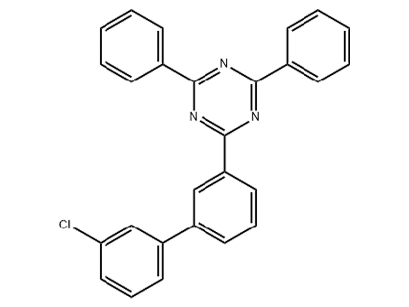2-(3'-Chloro[1,1'-Biphenyl]-3-Yl)-4,6-Diphenyl-1,3,5-Triazine 1443049-83-9 C27H18ClN3