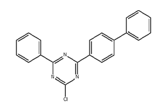 2-Chloro-4-(Biphenyl-4-Yl)-6-Phenyl-1,3,5-Triazine 1472062-94-4 C21H14ClN3