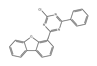 2-Chloro-4-Dibenzofuran-4-Yl-6-Phenyl-[1,3,5]triazine 1472729-25-1 C21H14ClN3