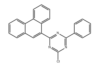 1,3,5-Triazine, 2-Chloro-4-(9-Phenanthrenyl)-6-Phenyl- 1821147-80-1 C23H14ClN3