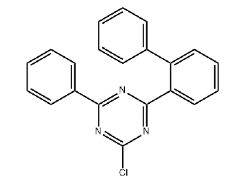 2-[1,1'-Biphenyl]-2-Yl-4-Chloro-6-Phenyl-1,3,5-Triazine 1835683-68-5 C21H14ClN3c