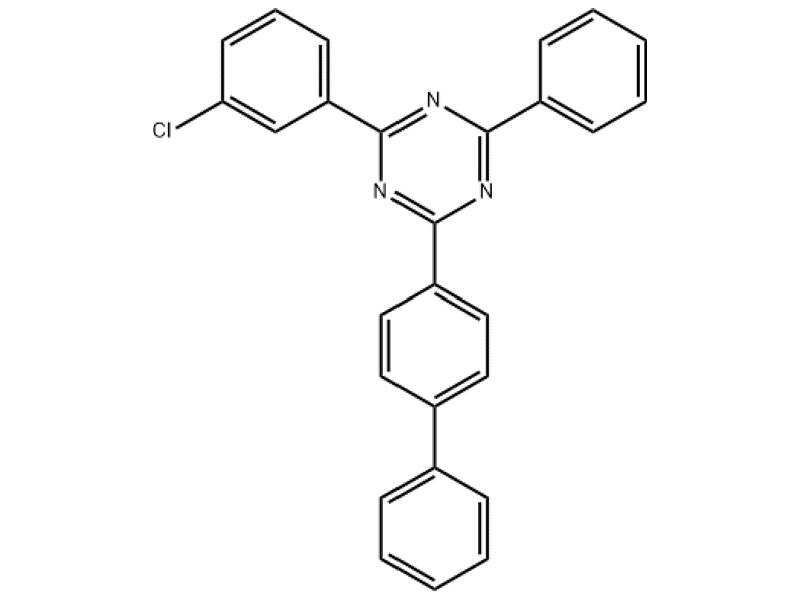2-Biphenyl-4-Yl-4-(3-Chloro-Phenyl)-6-Phenyl-[1,3,5]triazine 2085262-87-7 C27H18ClN3
