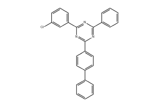2-Biphenyl-4-Yl-4-(3-Chloro-Phenyl)-6-Phenyl-[1,3,5]triazine 2085262-87-7 C27H18ClN3