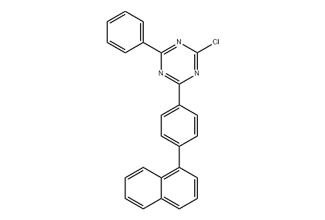 2-Chloro-4-(4-(Naphthalen-1-Yl)phenyl)-6-Phenyl-1,3,5-Triazine 2229752-36-5 C25H16ClN3
