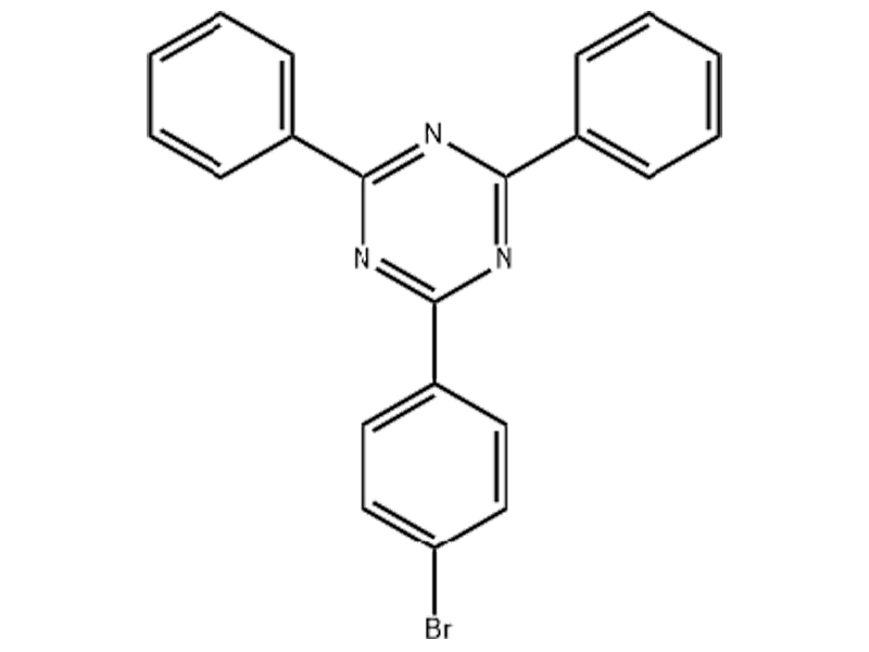 2-(4-Bromophenyl)-4,6-Diphenyl-1,3,5-Triazine 23449-08-3 C21H14BrN3