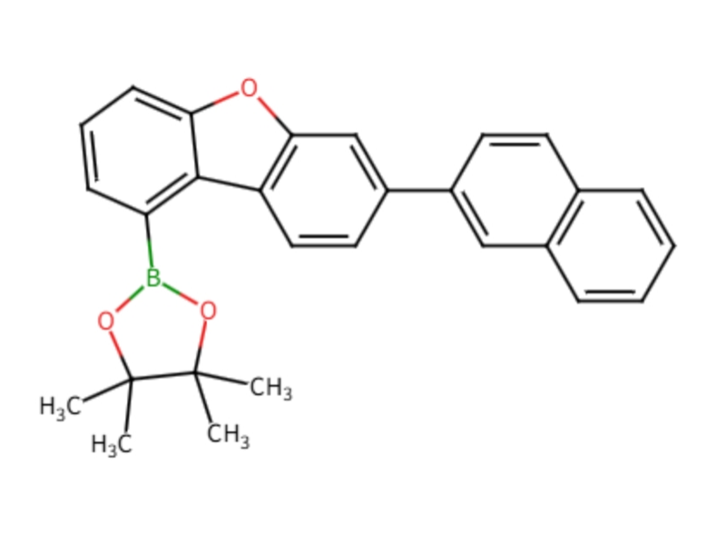 4,4,5,5-Tetramethyl-2-(7-(Naphthalen-2 Yl)dibenzo[b,D]furan-1-Yl)-1,3,2-Dioxa Borolane