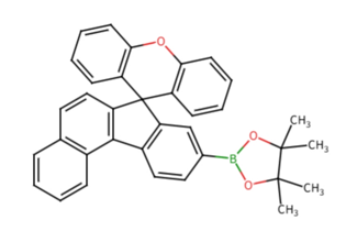 4,4,5,5-Tetramethyl-2-(Spiro[benzo[c]fluorene-7,9'-Xanthen]-9-Yl)-1,3,2-Dioxa Borolane
