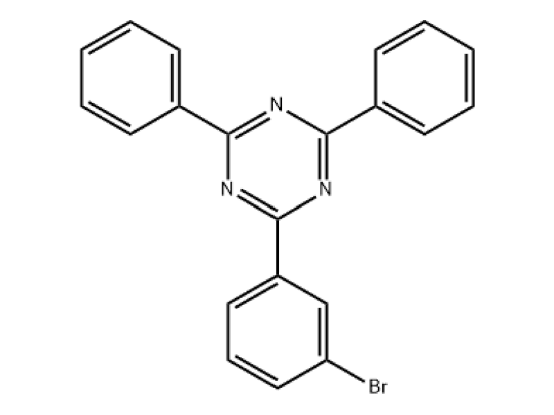2-(3-Bromophenyl)-4,6-Diphenyl-1,3,5-Triazine 864377-31-1 C21H14BrN3