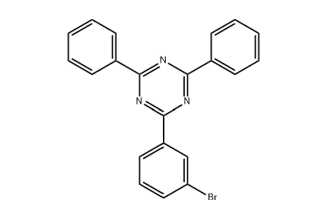 2-(3-Bromophenyl)-4,6-Diphenyl-1,3,5-Triazine 864377-31-1 C21H14BrN3
