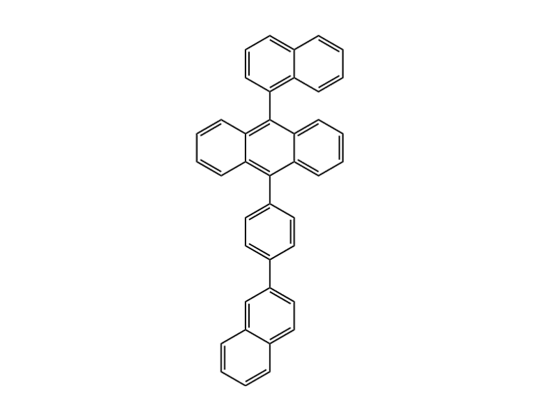 9-(1-Naphthalenyl)-10-(4-(2-naphthalenyl)phenyl)anthracene 1026768-26-2 C40H26